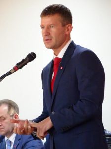 Radviliškyje lankėsi kandidatai į socialdemokratų partijos pirmininkus