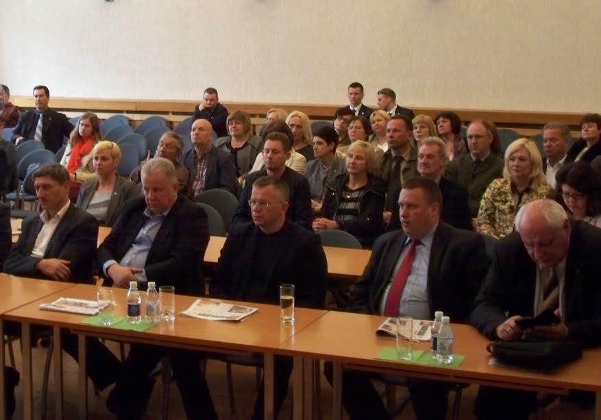 Šiaulių regiono verslininkai susitiko su Seimo pirmininku
