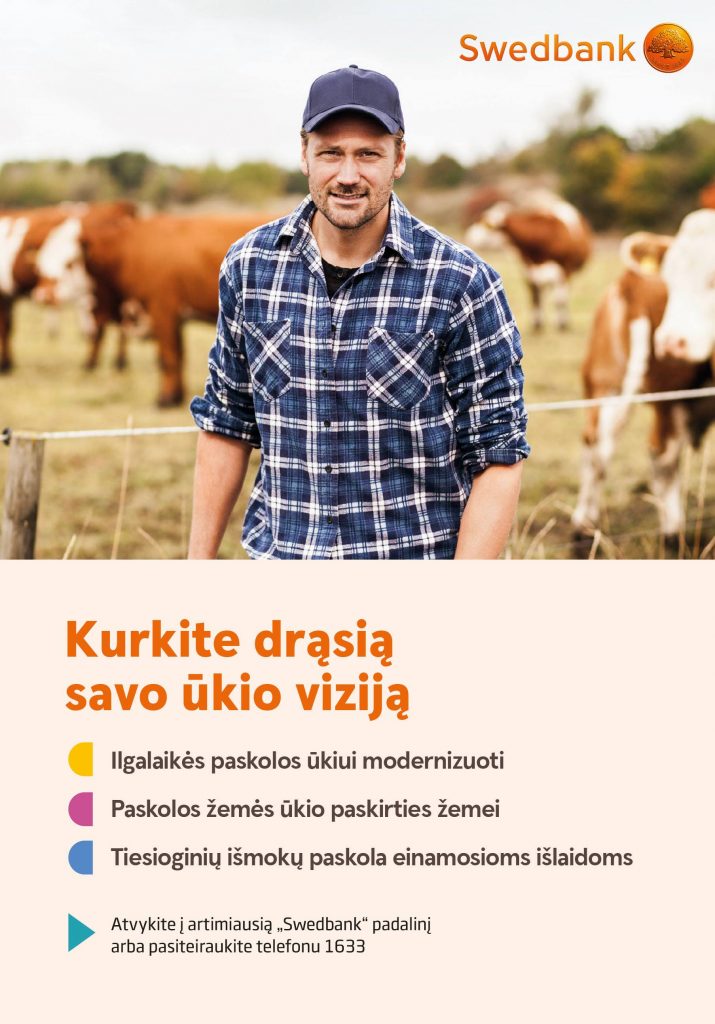 Kurkite drąsią ūkio viziją