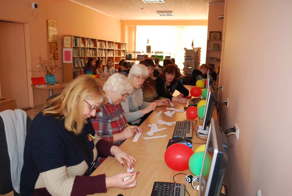 Viktorina ,,100 klausimų apie Lietuvą“ Pociūnėlių bibliotekoje