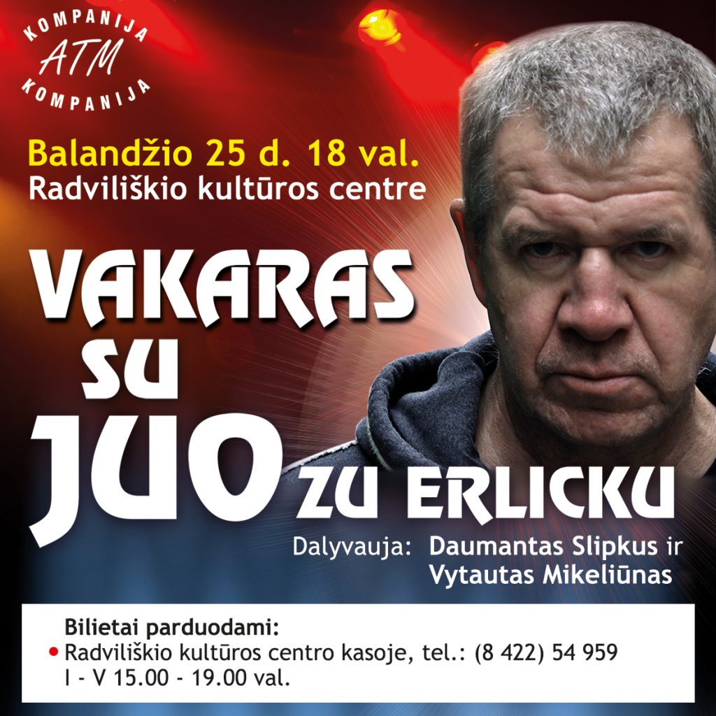 Vakaras su Juozu Erlicku