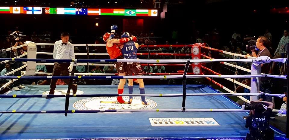 Pasaulio muaythai čempionate lietuviai liko be medalių