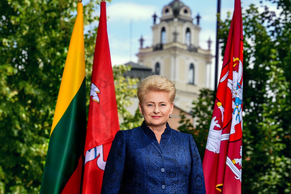  Lietuvos Respublikos Prezidentės Dalios Grybauskaitės sveikinimas Valstybės dienos proga