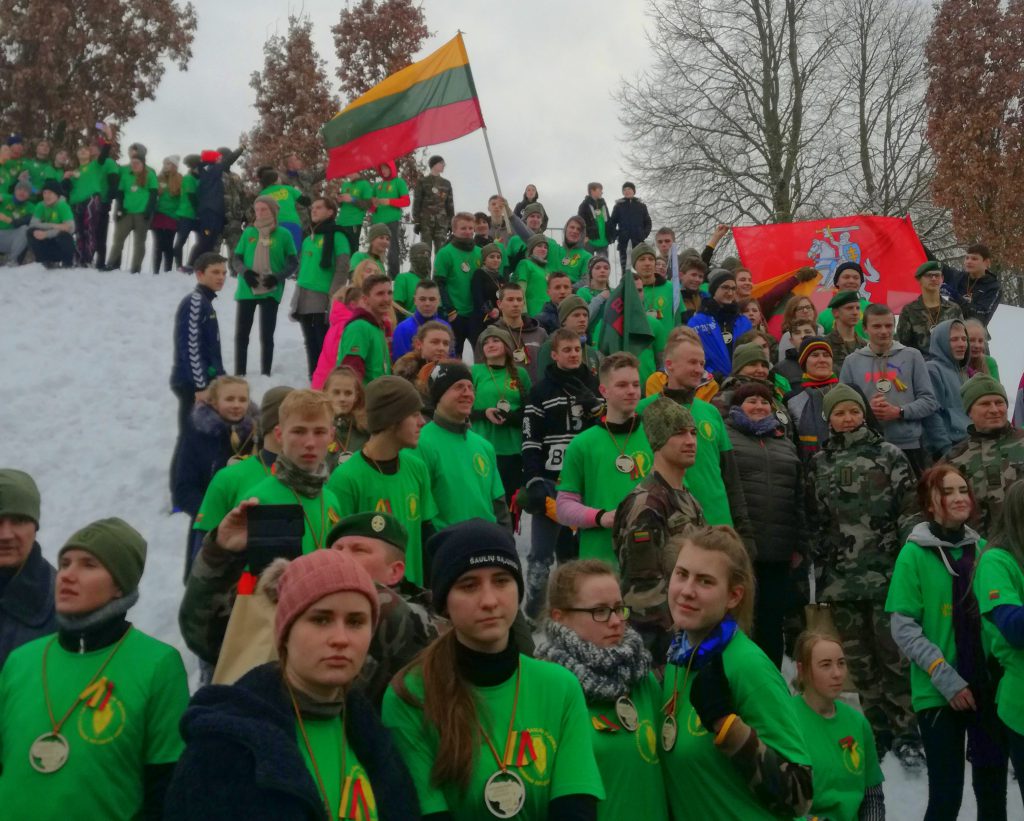 Baisogalos Šauliai pagerbė Lietuvos Laisvės gynėjų atminimą