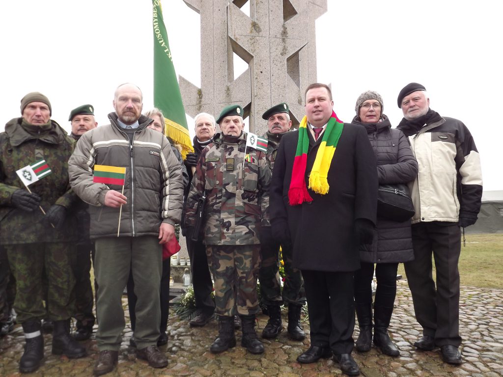 Minaičiuose paminėtos 70 - osios Lietuvos laisvės kovos sąjūdžio metinės