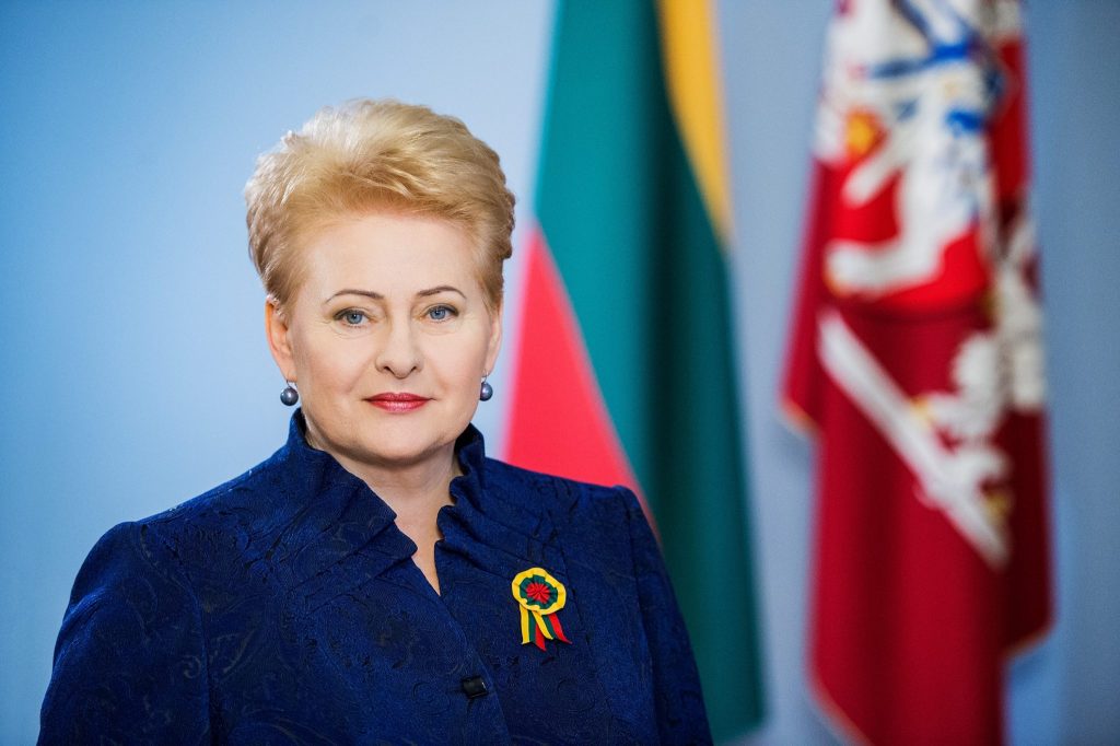 Lietuvos Respublikos Prezidentės Dalios Grybauskaitės sveikinimas Valstybės dienos proga