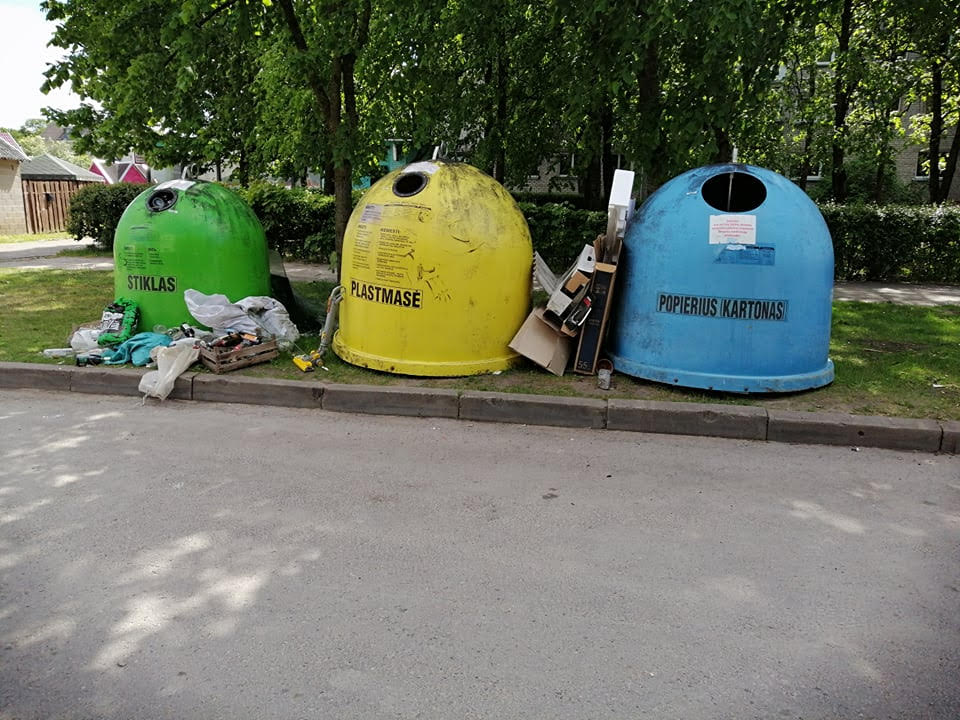 Radviliškyje netvarka bado akis