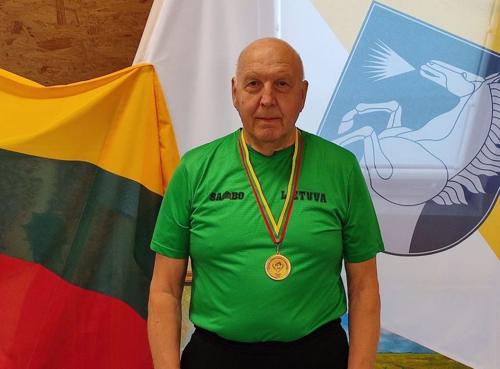 Lietuvos  sambo meistrų - veteranų čempionate radviliškietis iškovojo auksą