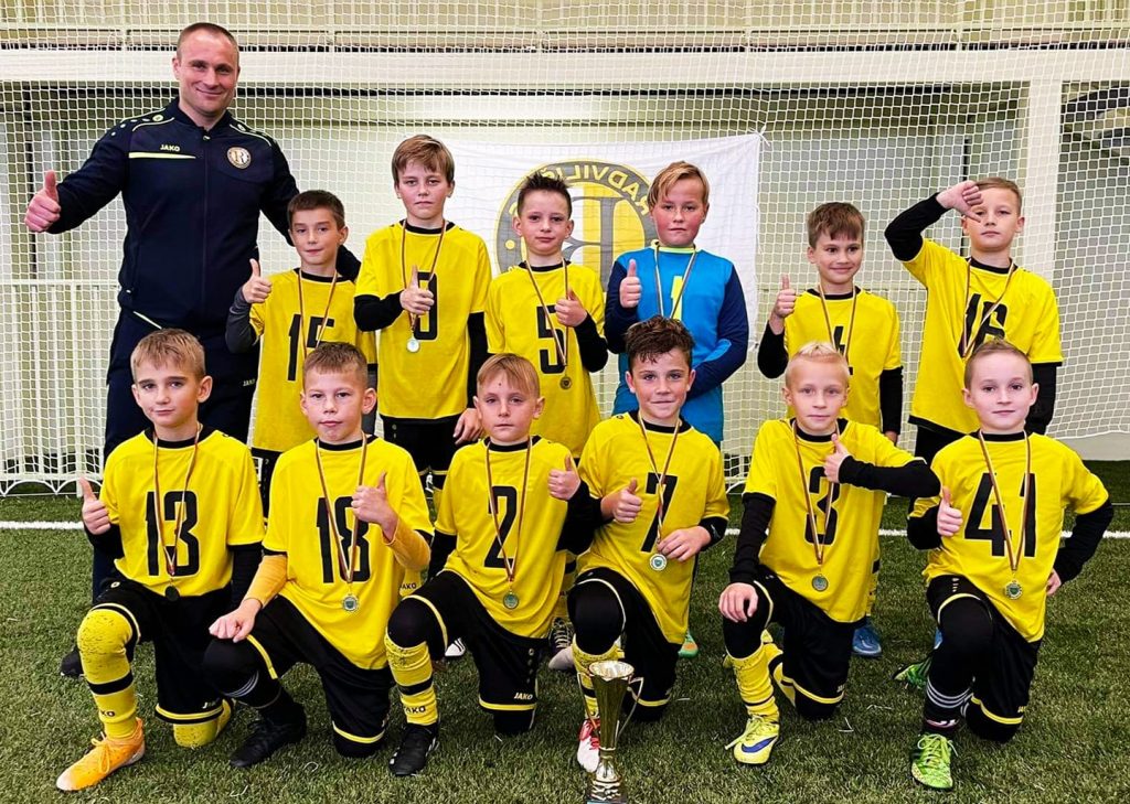 Jaunieji Radviliškio futbolininkai – turnyro „Nevėžis Cup“ turnyro nugalėtojai