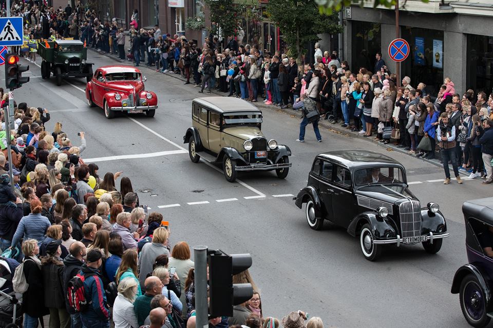 Vokietijos aukštuomenės automobilis Šeduvoje