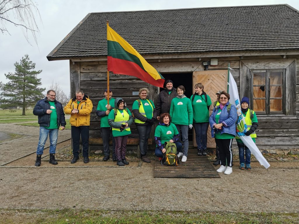 Žygis pėsčiomis istorinėmis Minaičių krašto vietovėmis