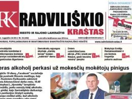 Žurnalistų etikos inspektoriaus tarnybos kirtis merui: savaitraštis „Radviliškio kraštas“ žurnalistų etikos nepažeidė. Skundikas K. Račkauskis patyrė fiasko