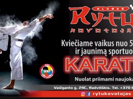 Sporto klubas „Rytų kovotojas“ kviečia vaikus sportuoti