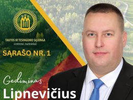 Gediminas Lipnevičius – jūsų kandidatas į Seimą!